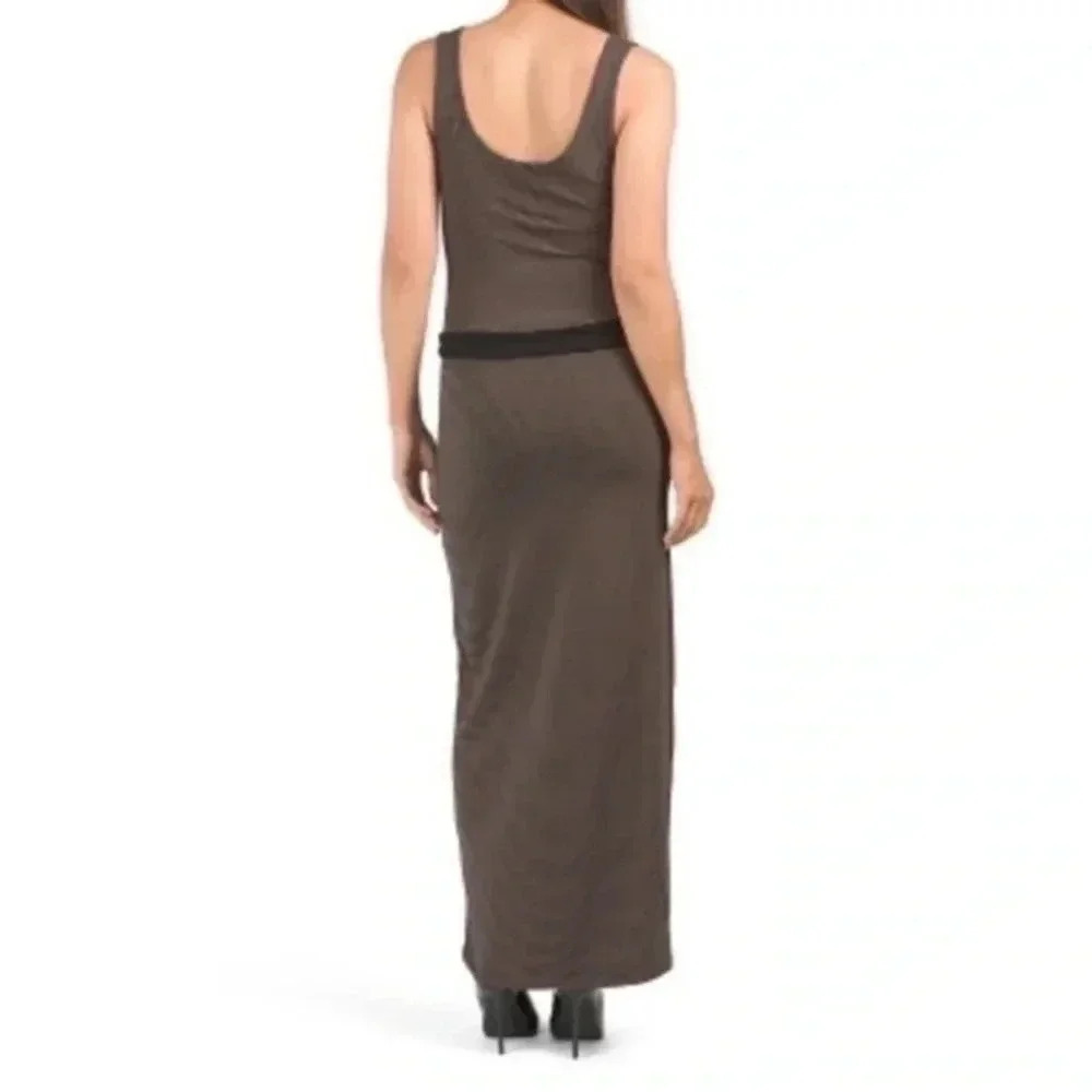 Philosophy Sleeveless Striped Maxi dress with back pockets Small - Picture 2 of 8